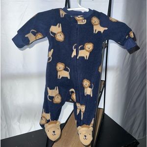 Lion boy “new born” pajama bodysuit.